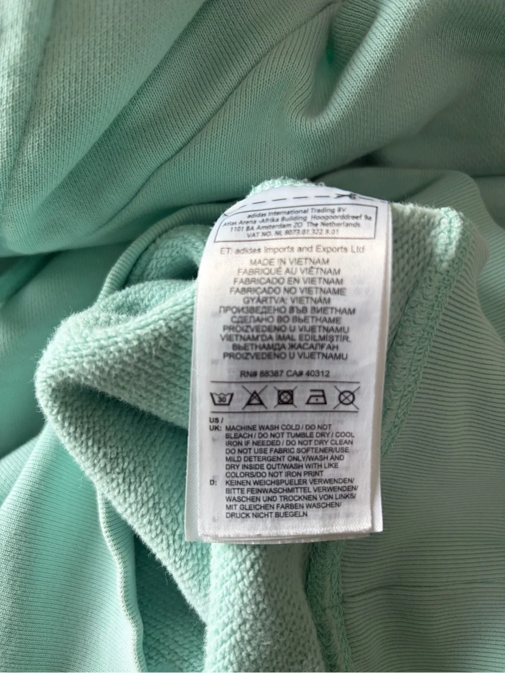 Adidas Original Kaval Pullover Hoodie, Size: XXL
